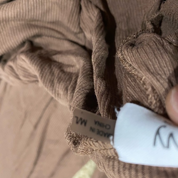 Bluivy Chocolate Wide-Leg pants- M/L - Picture 5 of 5